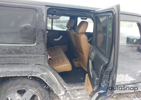 2012 Jeep Wrangler Unlimited Sahara из США, поврежденный, VIN 1C4BJWEG4CL104461
